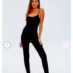 Price drop! NWT Forever21 Cotton / Spandex Cami Jumsuit Black
